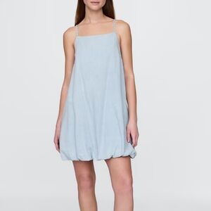 NWT- GAP- XS & L. Bubble Denim Mini dress